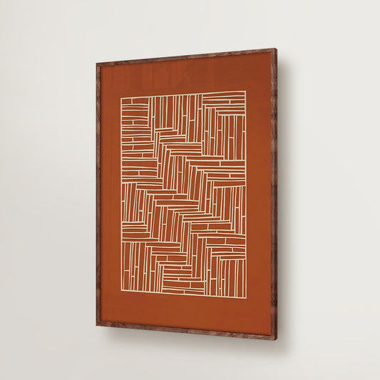 Japanese Terracotta Rhythm