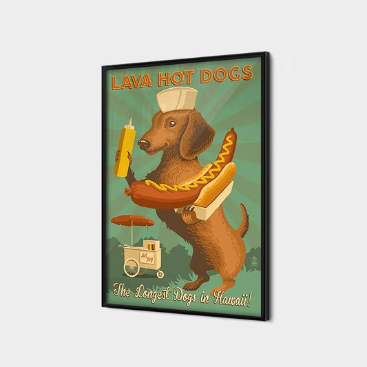 Dachshund Lava Hot Dogs