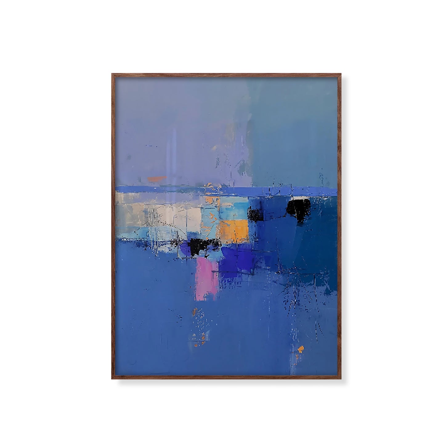 "Dyb Ocean" Abstrakt Kunst