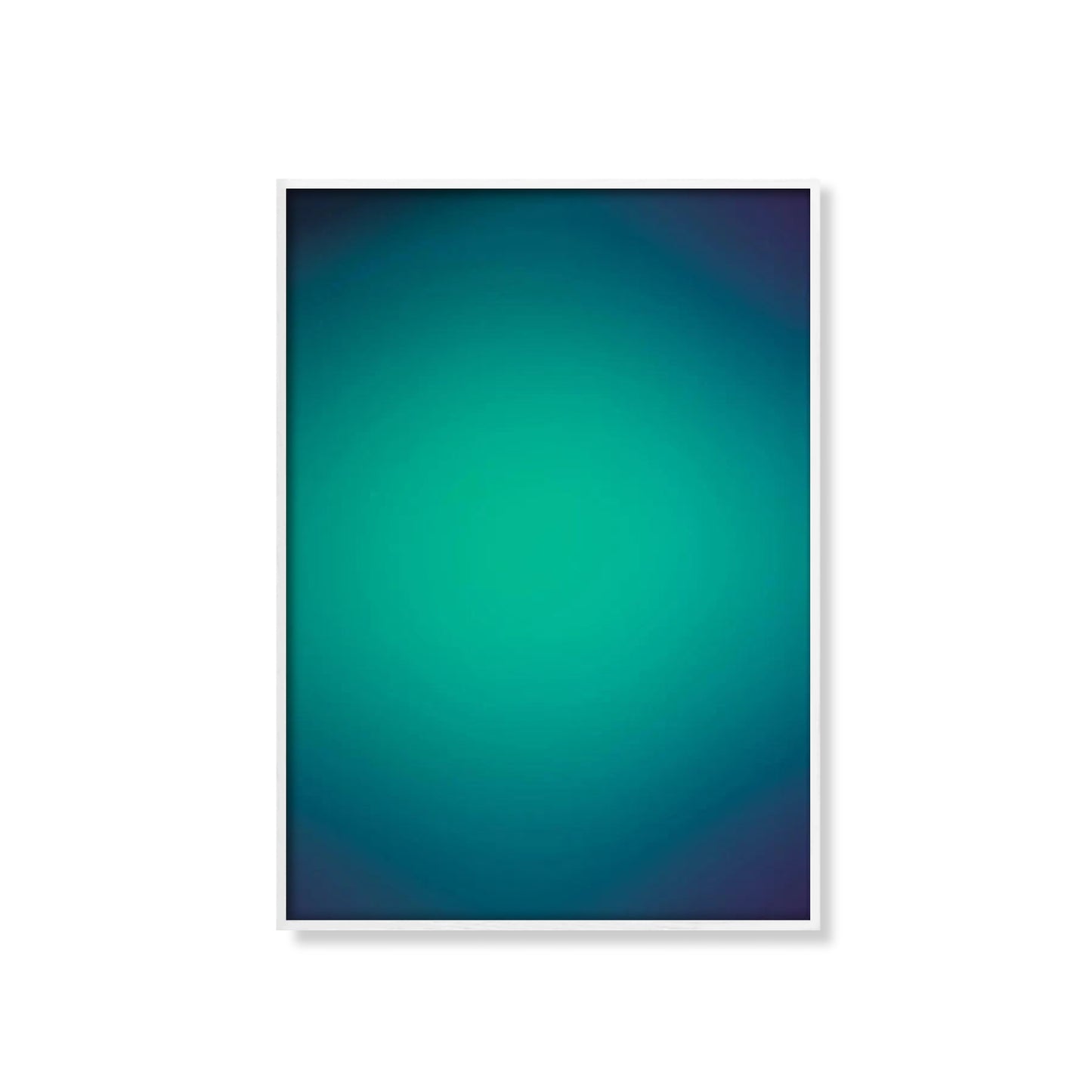 Halo Gradient Kunst (Grøn Blå)