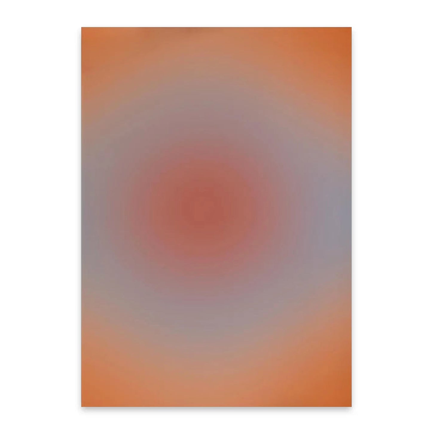 Halo Gradient Kunst (Orange Grå)