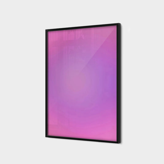 Halo Gradient Kunst (Lilla)