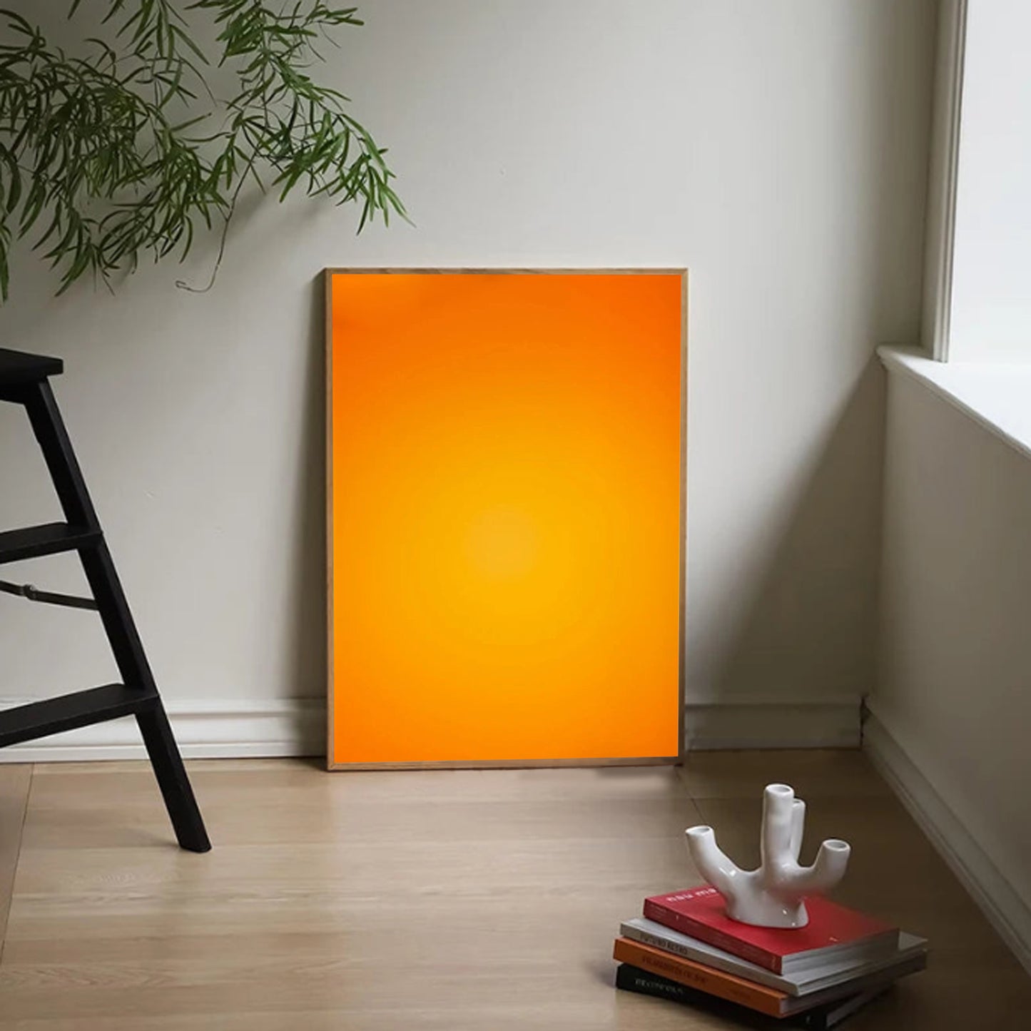 Halo Gradient Kunst (Orange)