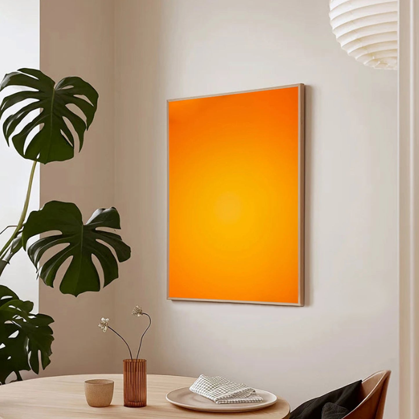 Halo Gradient Kunst (Orange)
