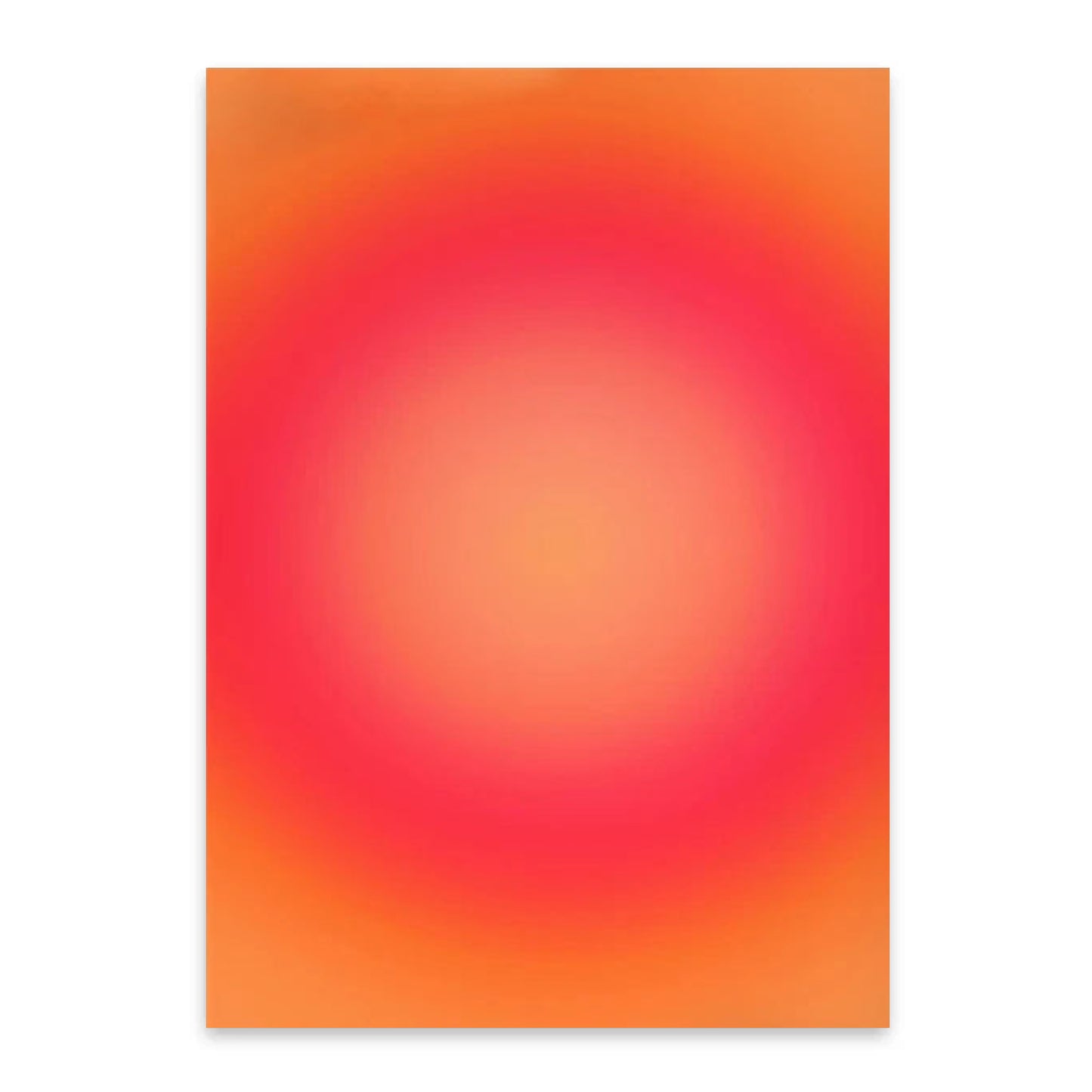 Halo Gradient Art (Orange Red)