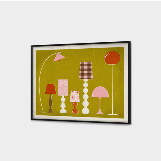 Vintage Mid-Century Lamps