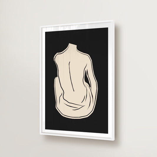 Nordic Abstract Back Figurine