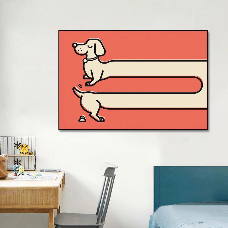 Dachshund Slutter Aldrig