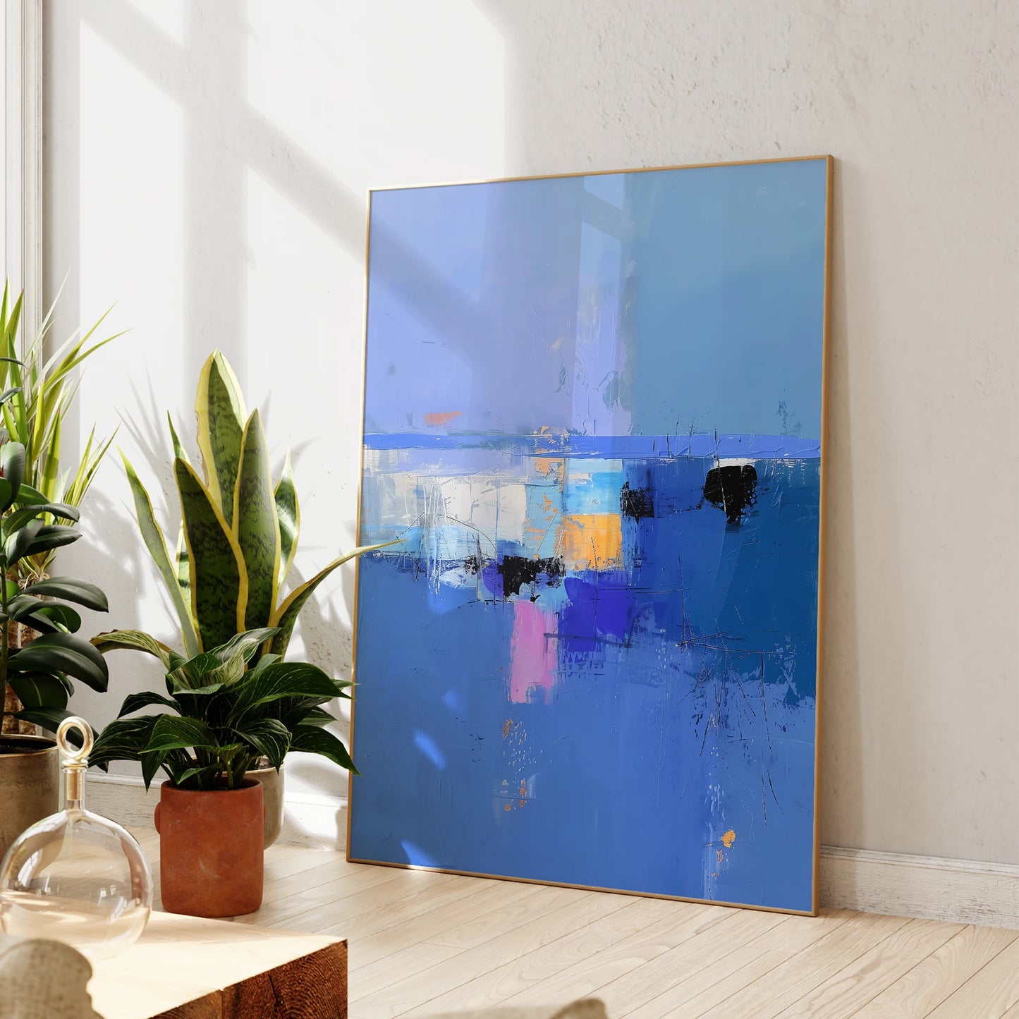 "Dyb Ocean" Abstrakt Kunst