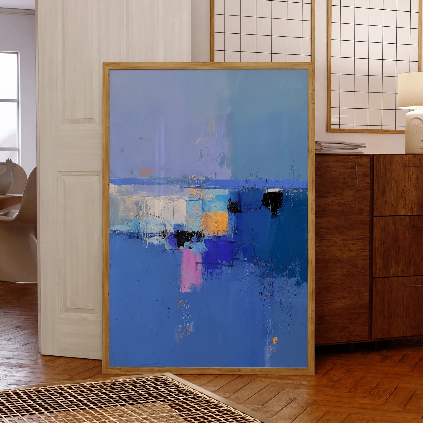 "Dyb Ocean" Abstrakt Kunst