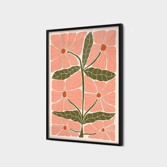 Scandinavian Abstract Flower Series 2