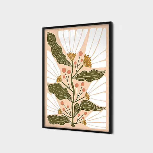 Scandinavian Abstract Flower Series 3