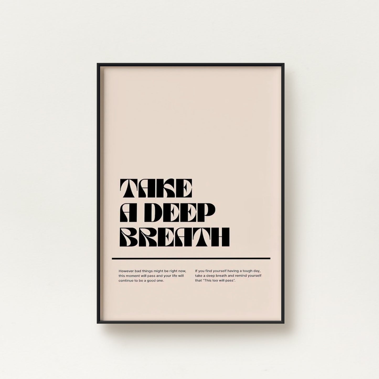 Take A Deep Breath