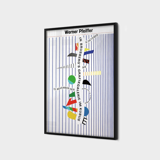 Werner Pfeiffer Abstract Stripe Wall Art