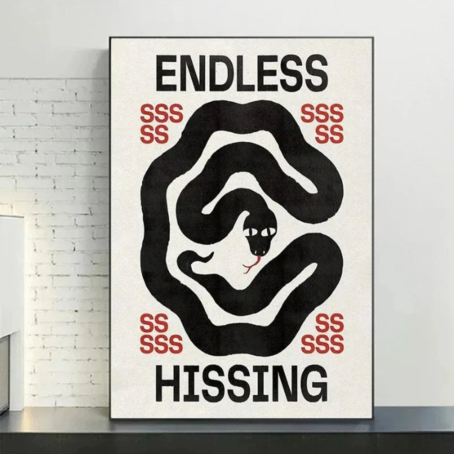 Uendelig Hissende Slange