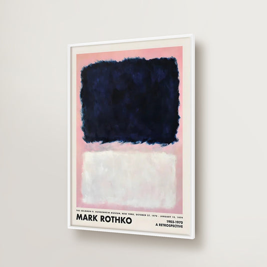 Mark Rothko – A Retrospective (Pink & Blue)