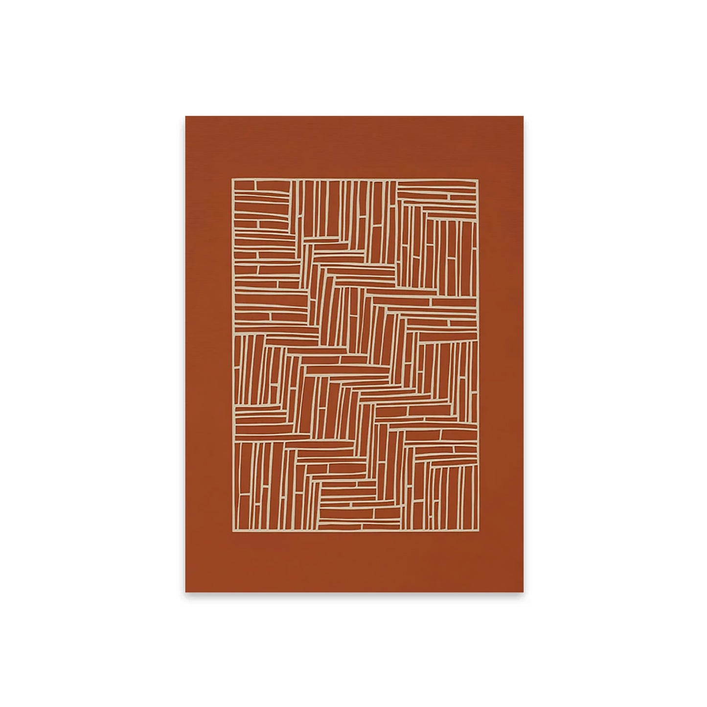 Japanese Terracotta Rhythm