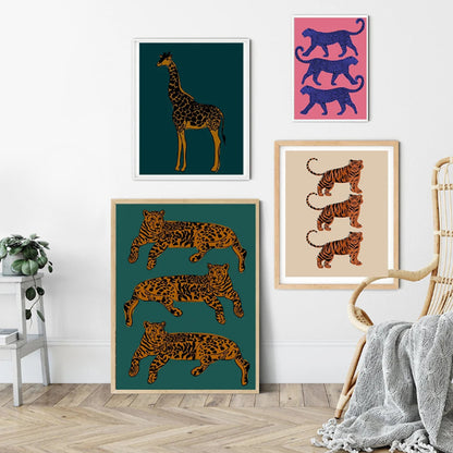 Giraffe Illustration Art