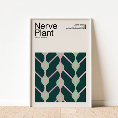 Abstract Nerve Plant Graphic Art