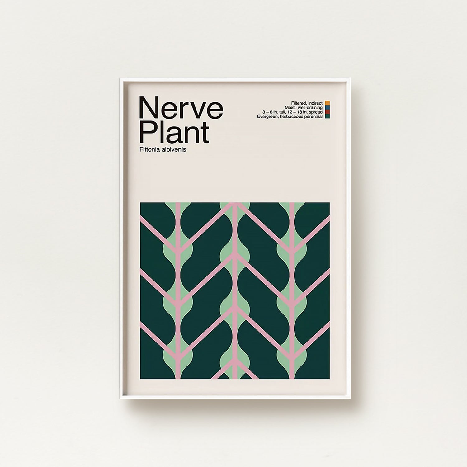 Abstract Nerve Plant Graphic Art