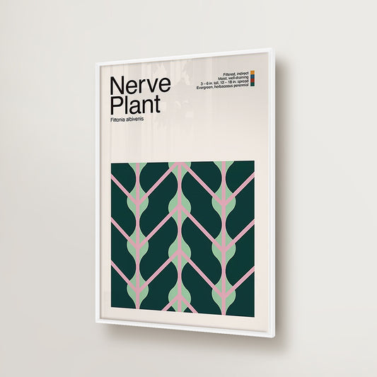 Abstract Nerve Plant Graphic Art