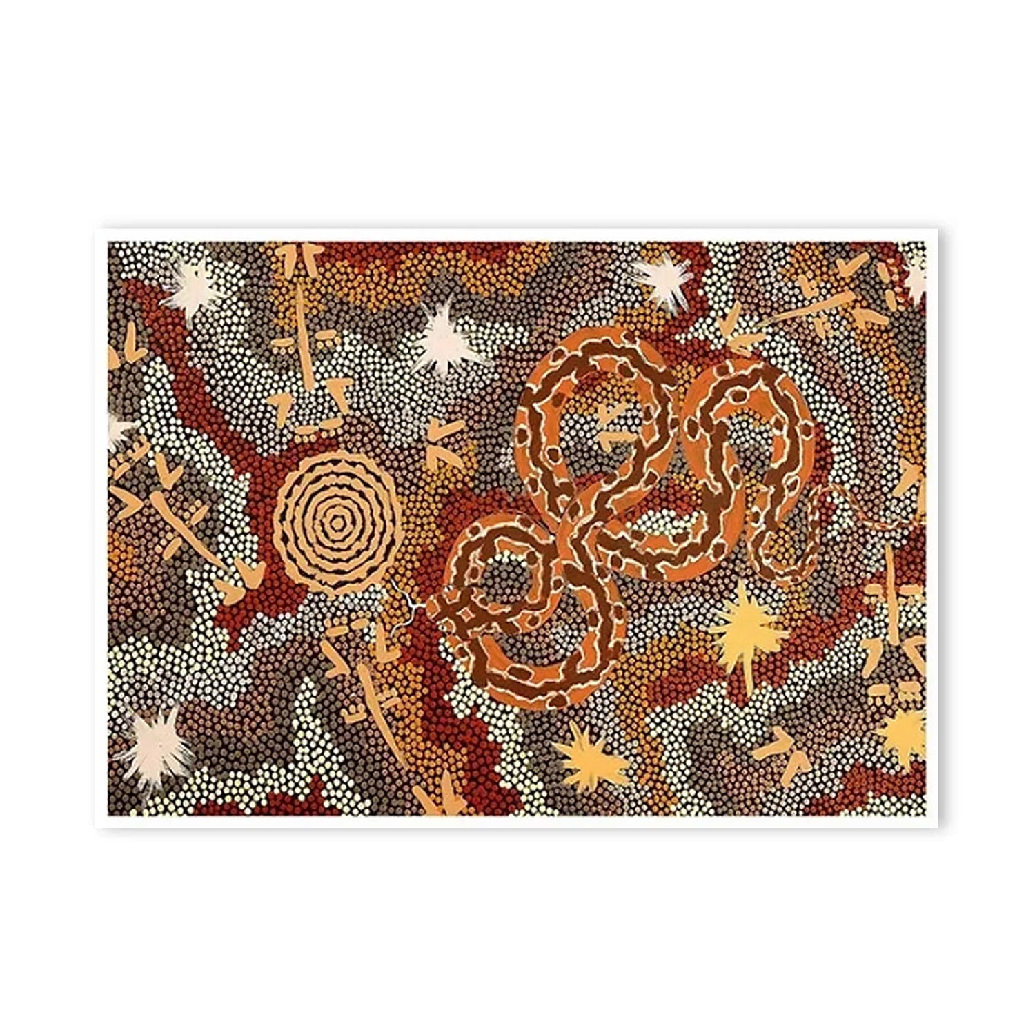 Australian Aboriginal Snake Art-thumbmail-3