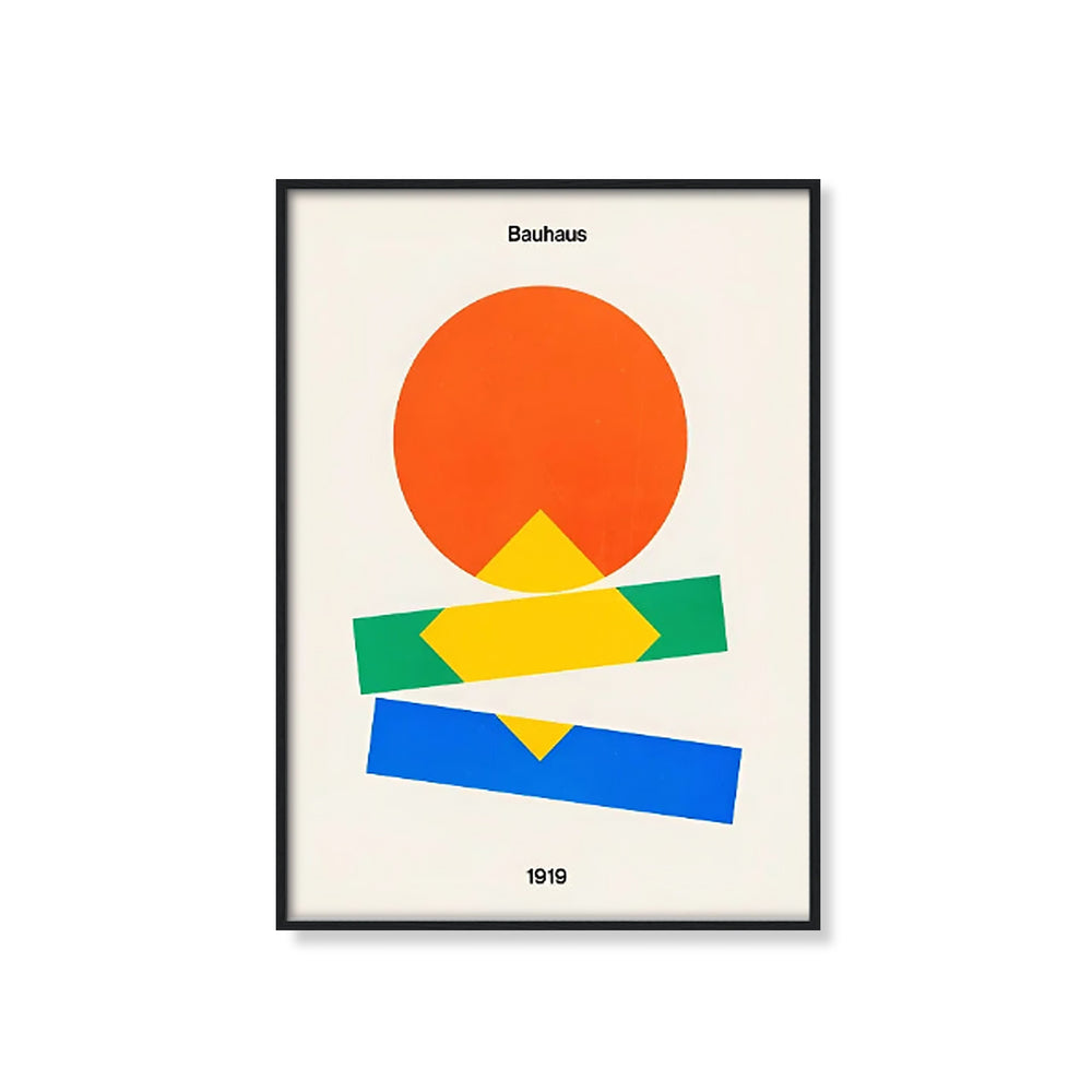 Bauhaus Sunset (1919) – OpenLab Graphics