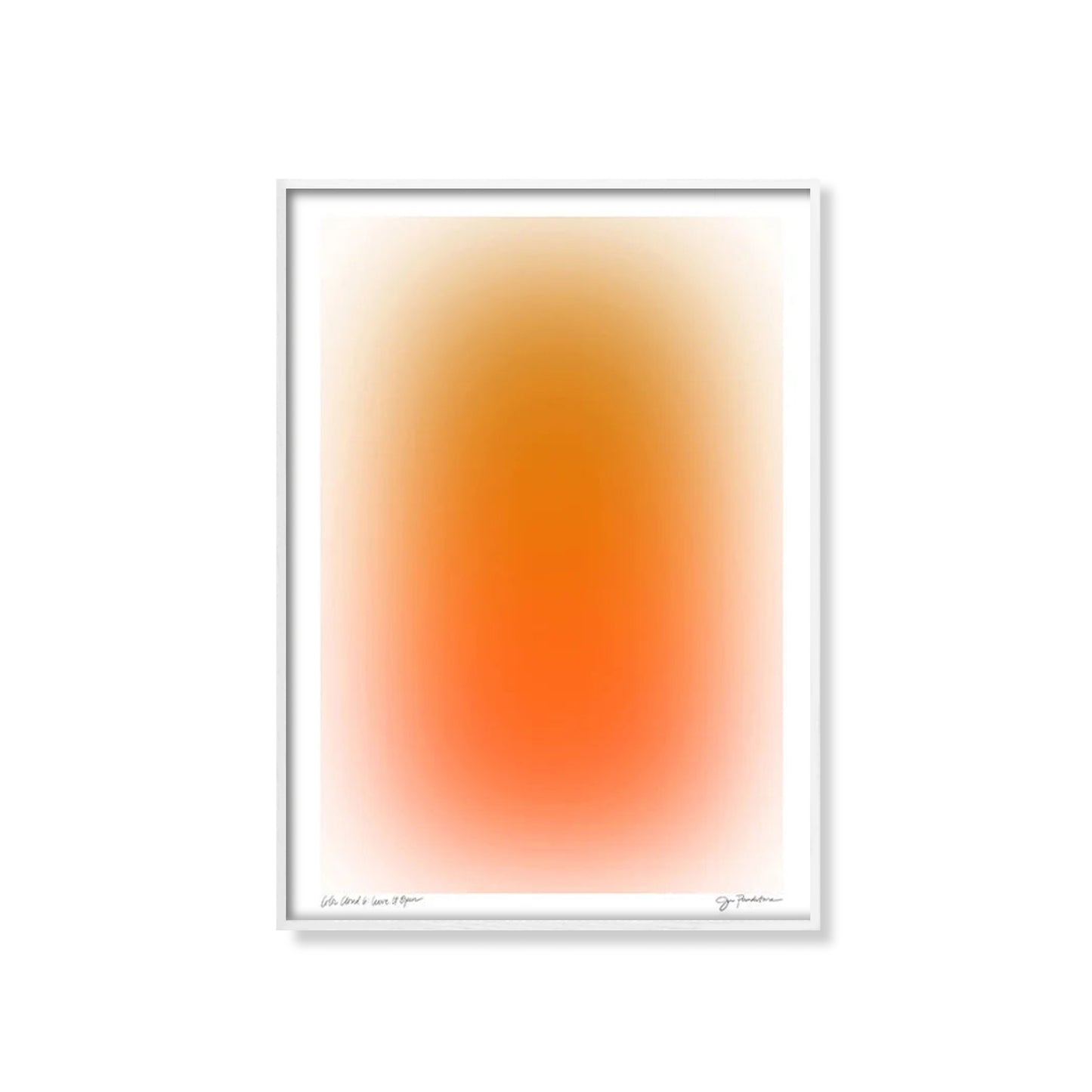 Farbwolke (Orange)