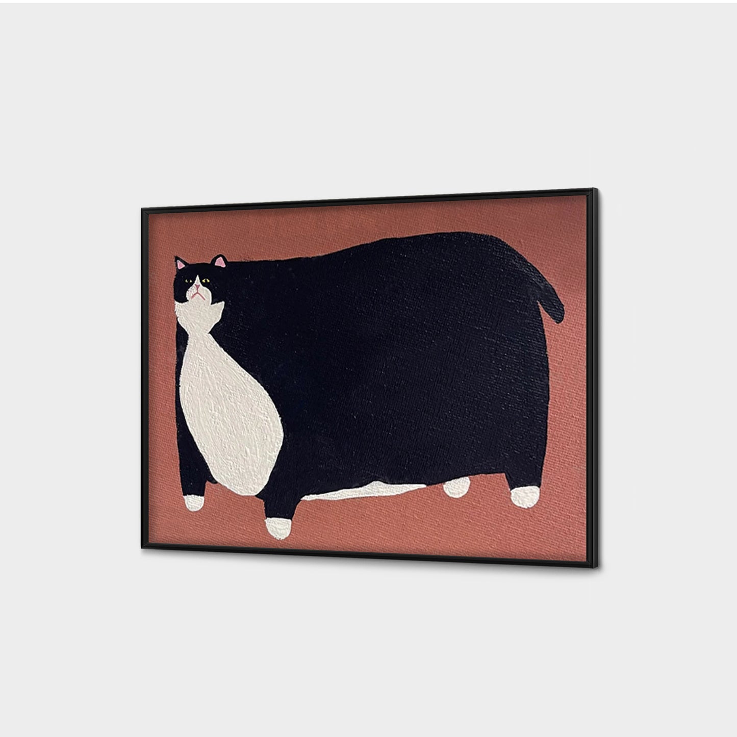 Fat Tuxedo Cat