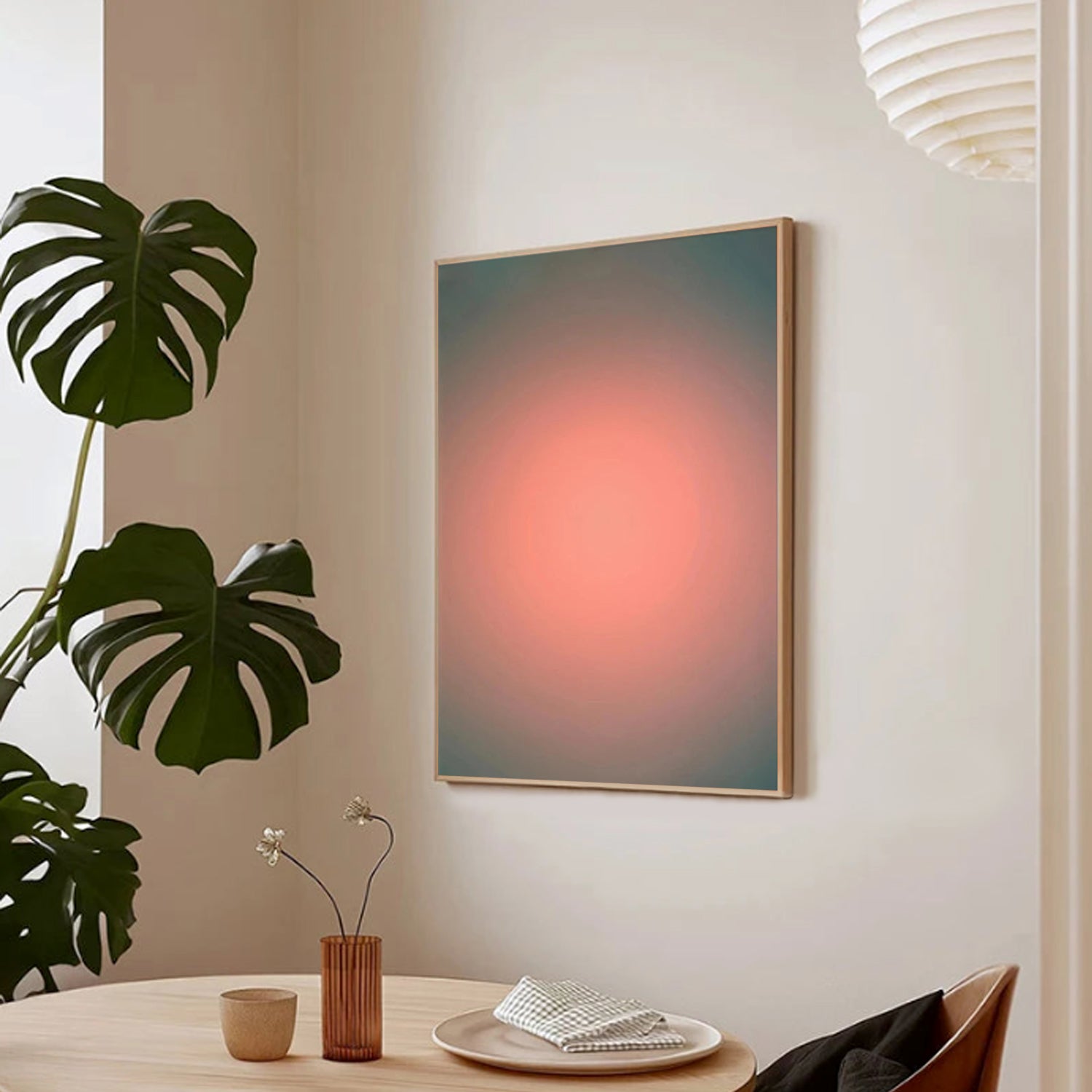 Halo Gradient Kunst (Grøn Pink)-thumbmail-4