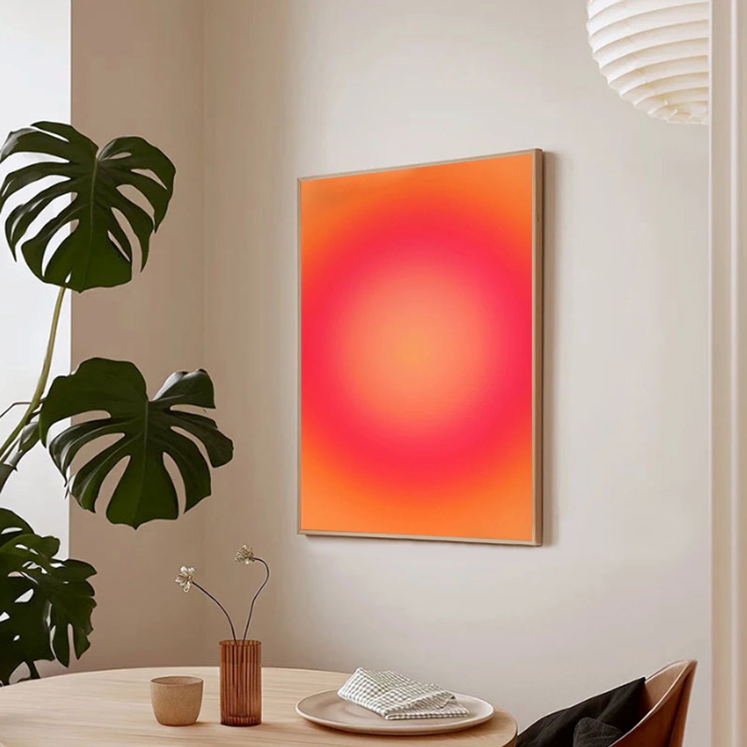 Halo Gradient Kunst (Orange Rød)-thumbmail-5