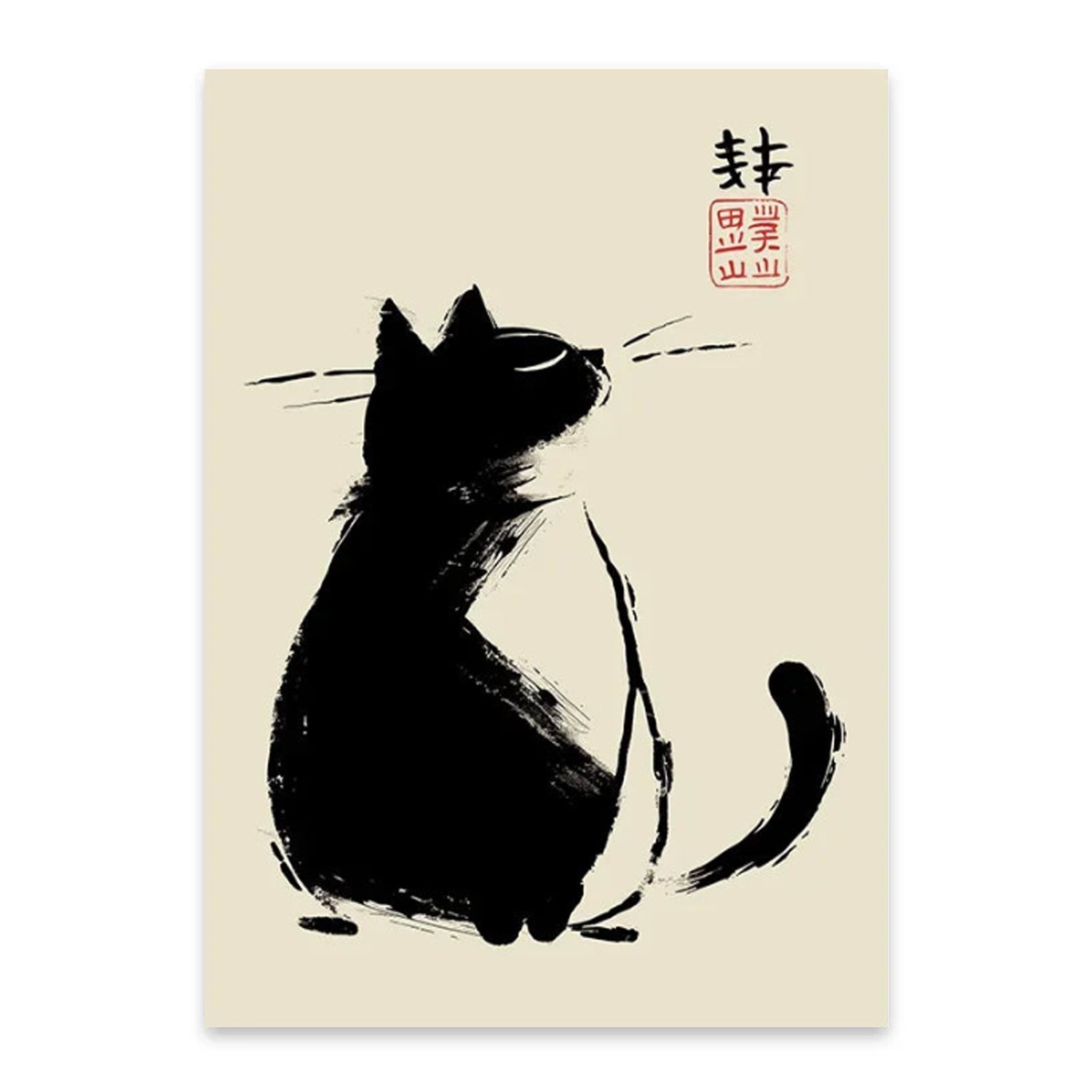 Japanese Vintage Black Cat-thumbmail-3