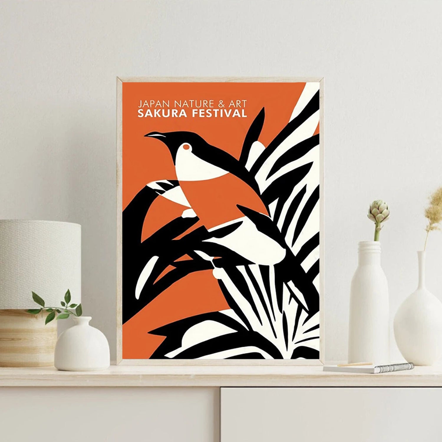 Japansk Vintage Plakat - Sakura Festival-thumbmail-4