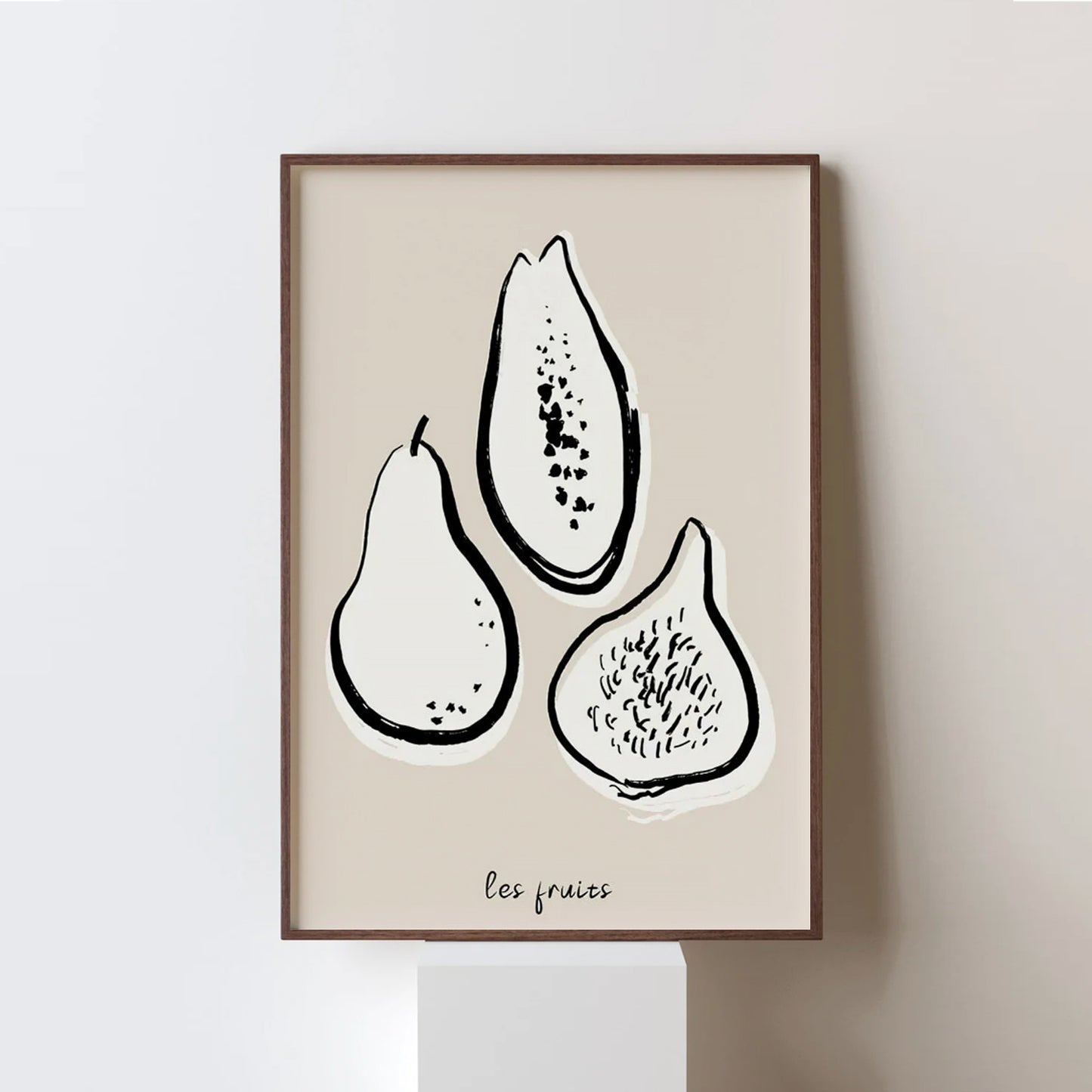 Les Fruits Abstract Art