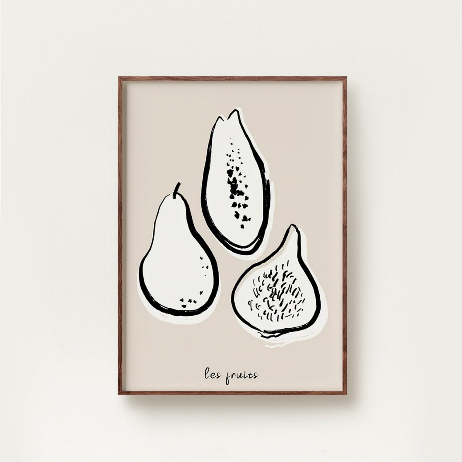 Les Fruits Abstract Art