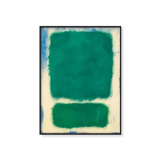 Mark Rothko Green Minimalism