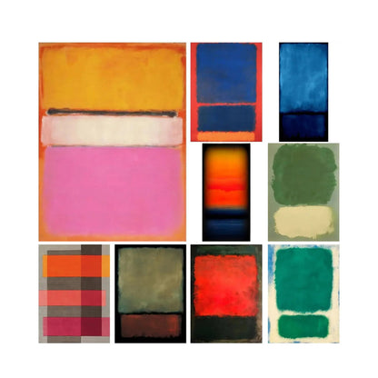 Mark Rothko Geometries