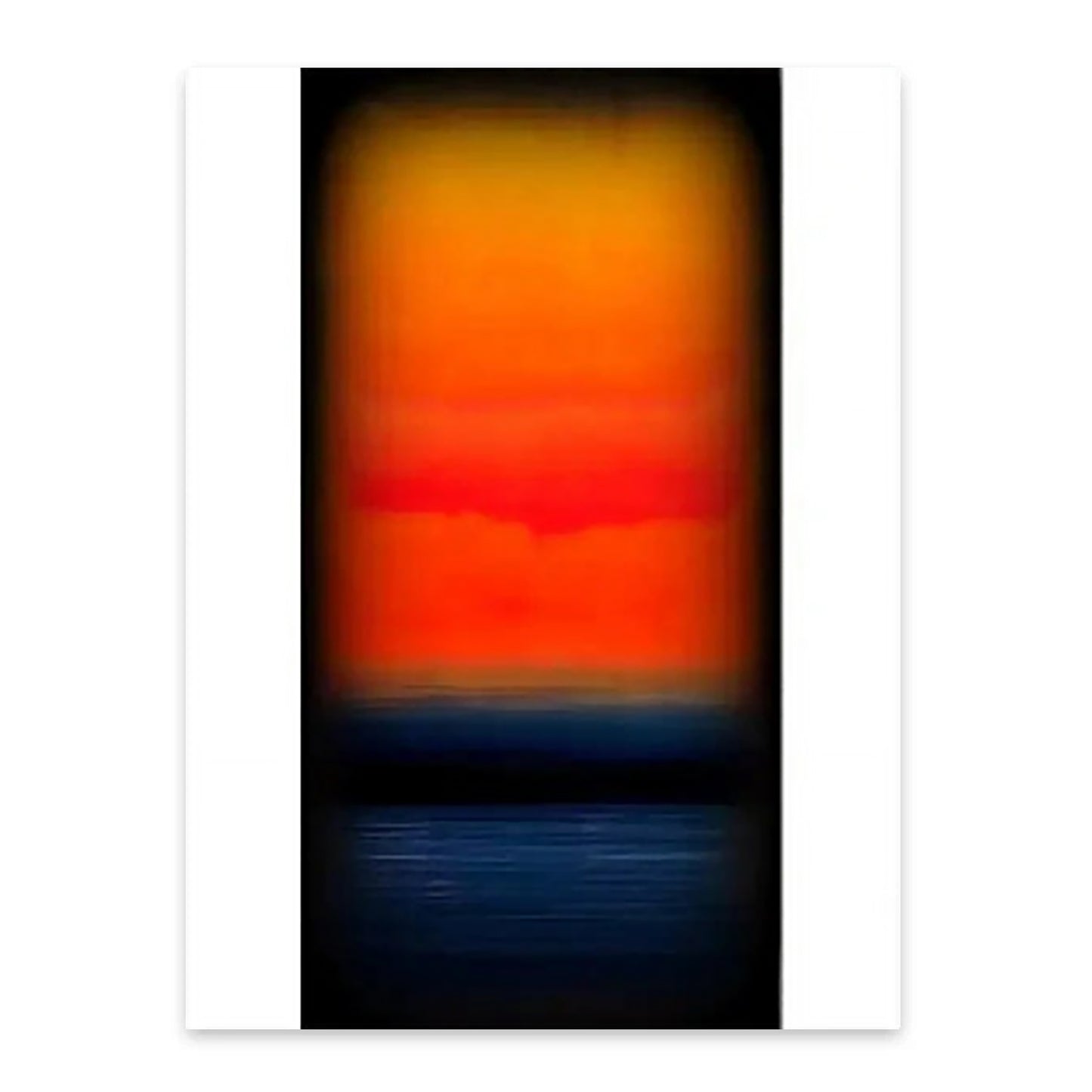 Mark Rothko Ocean Sunset