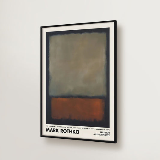 Mark Rothko – A Retrospective (Green & Brown)