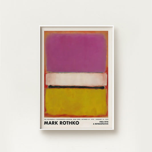 Mark Rothko – A Retrospective (Pink & Orange)