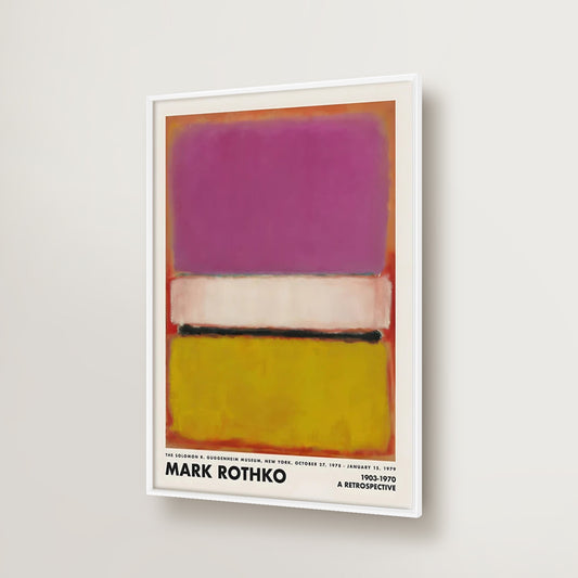 Mark Rothko – A Retrospective (Pink & Orange)