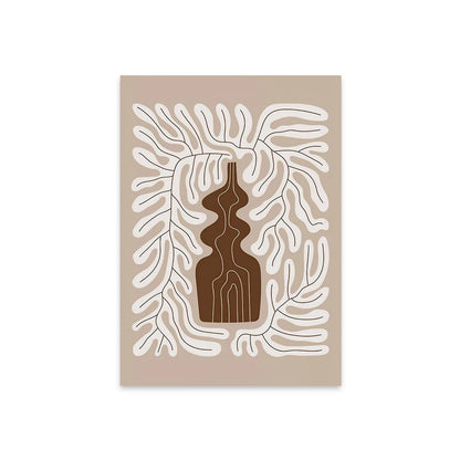 Nordic Abstract Vine in Vase