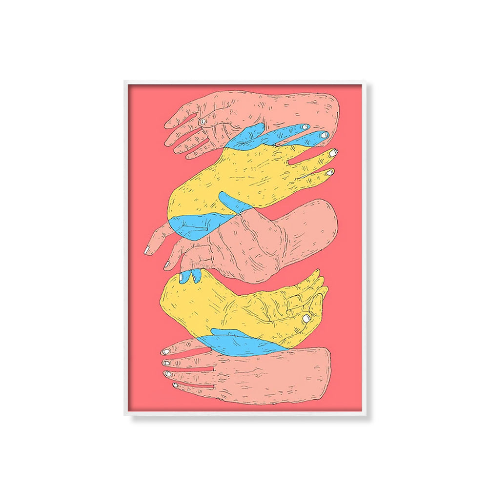 Hand Design Pink Pink Hands – OpenLab Graphics