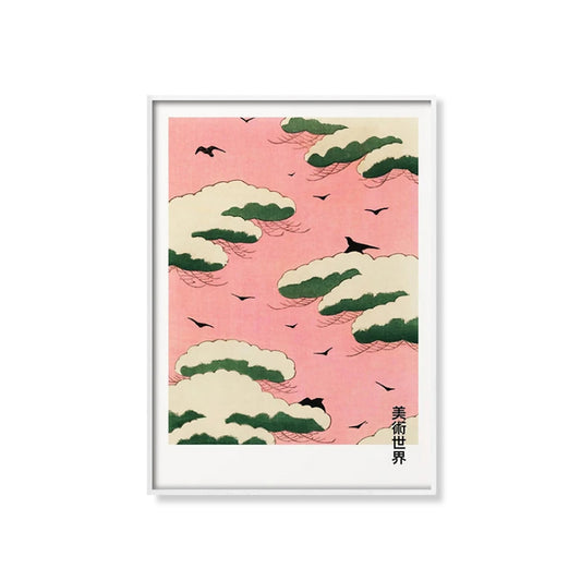 Vintage Japanische Kunst Wellen Hokusai Poster Ästhetische Wand Kunst Minimalistischen Bilder für Wohnzimmer Modulare Wohnkultur Cuadros