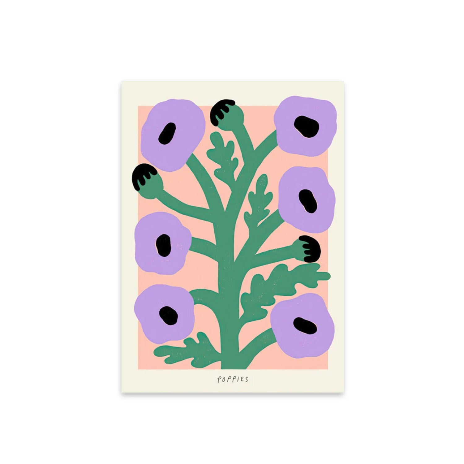 Poppies Plant Abstract Art-thumbmail-4