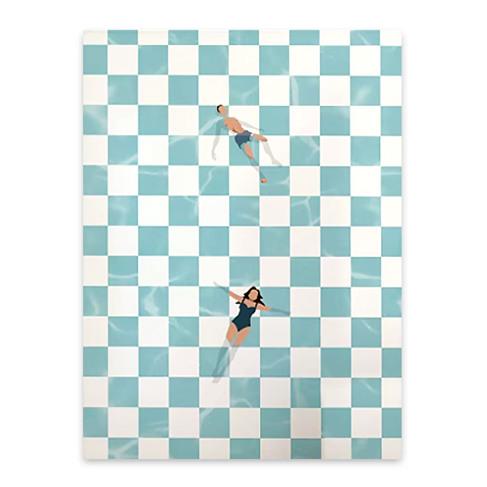 Retro Plaid Pool – OpenLab Graphics