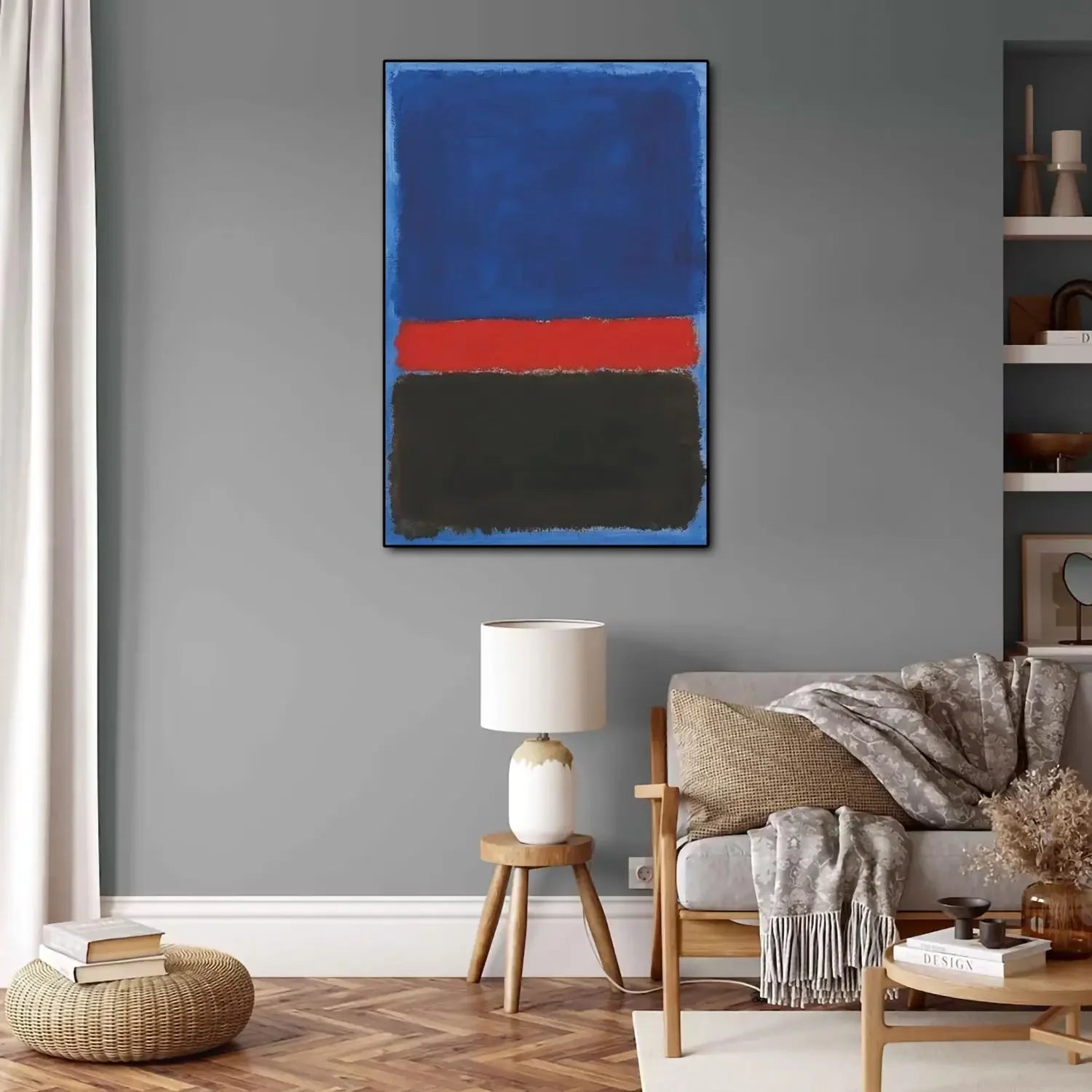Mark Rothko Minimalismo Azul Rojo -thumbmail-4