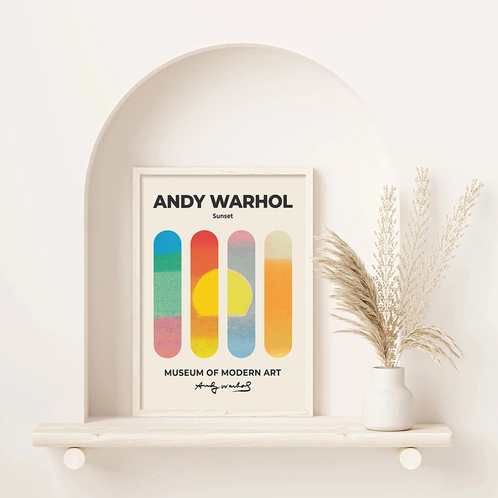 Andy Warhol Sunset