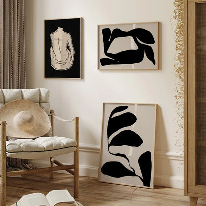 Nordic Abstract Shadow Silhouette