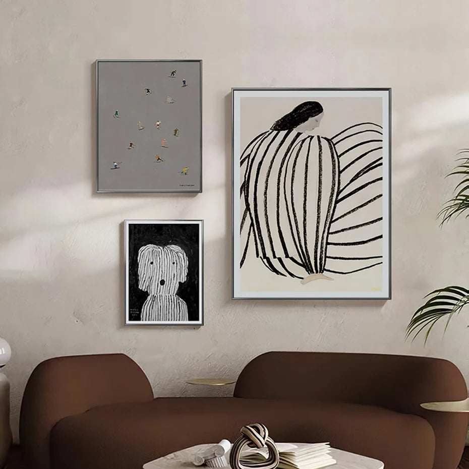 Sort Stribet Kvinde-thumbmail-4